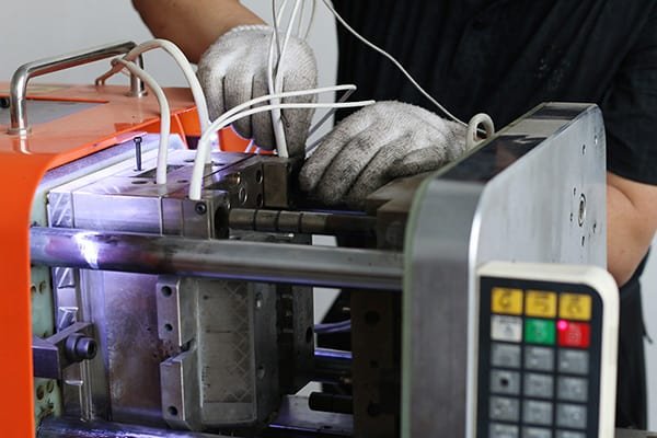 peek injection molding operation