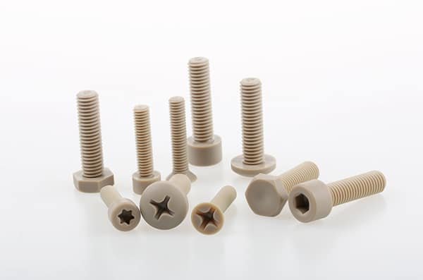 peek injection screws