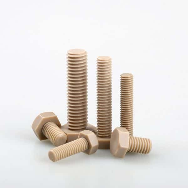 peek hex head screw