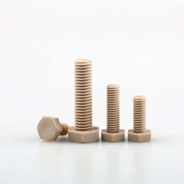 peek hex head screw