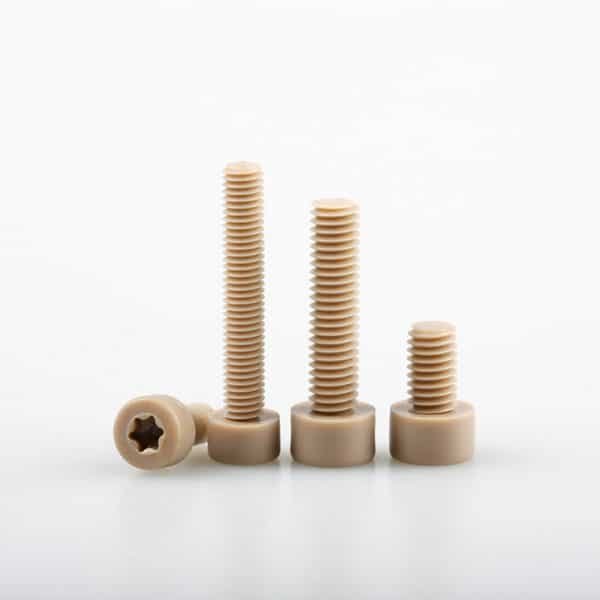 peek hexalobular socket head cap screws