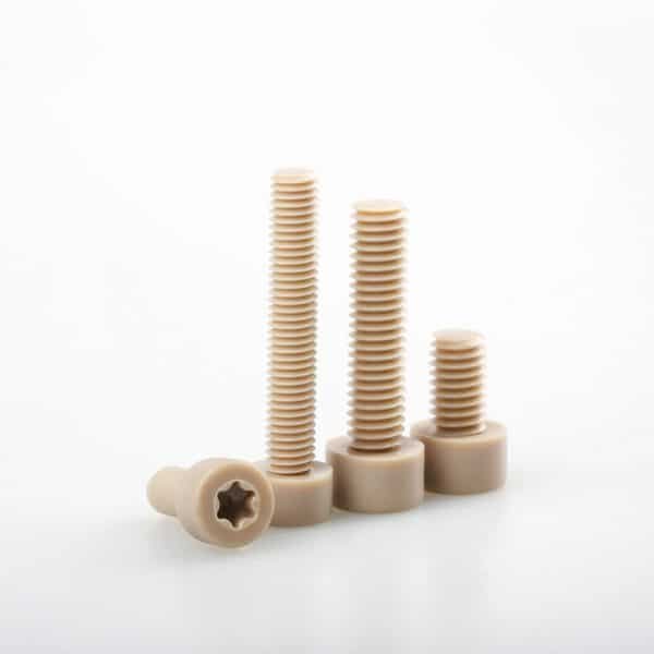 peek hexalobular socket head cap screws